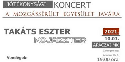 Jótékonysági koncert a Mozgássérültek Zala Megyei Egyesülete javára