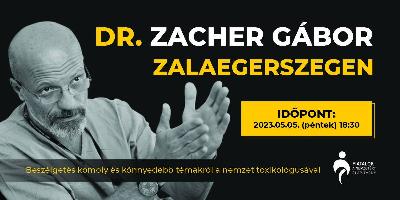 Dr Zacher Gábor toxikológos főorvos interaktív előadása