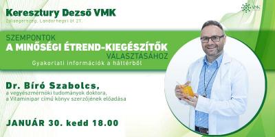 Dr. Br Szabolcs, a Vitaminipar cm knyv szerzje eladsa