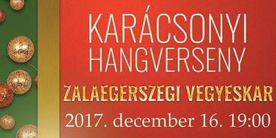 Karácsonyi hangverseny a Zalaegerszegi Vegyeskarral