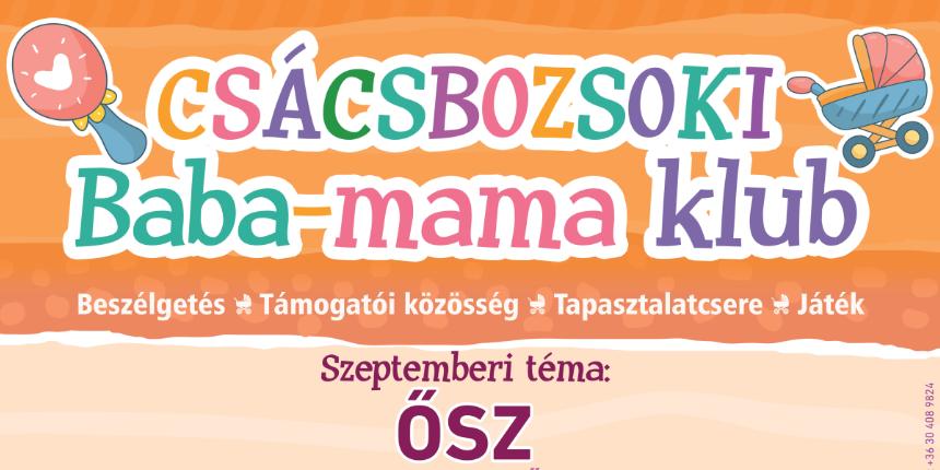Cs�csbozsoki baba-mama klub