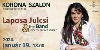 Laposa Julcsi & the Band lemezbemutató koncert