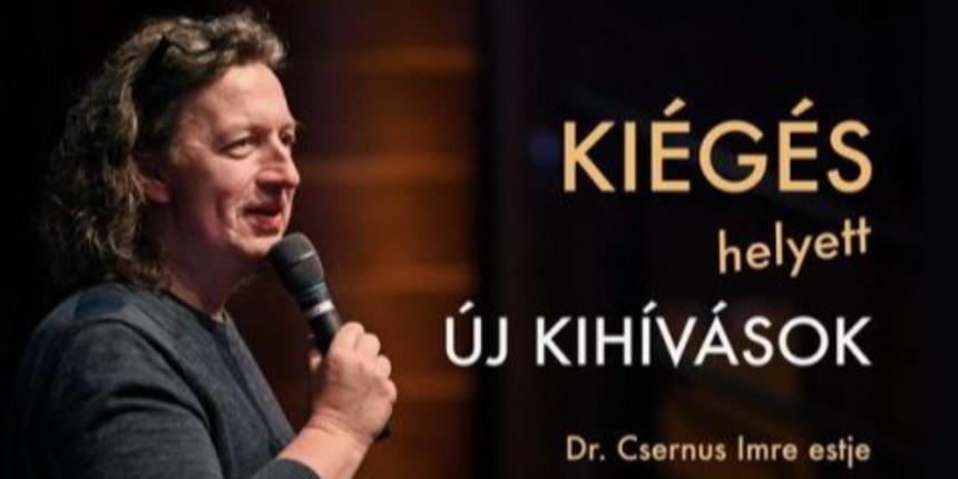 Dr. Csernus Imre: KIGS helyett J KIHVSOK